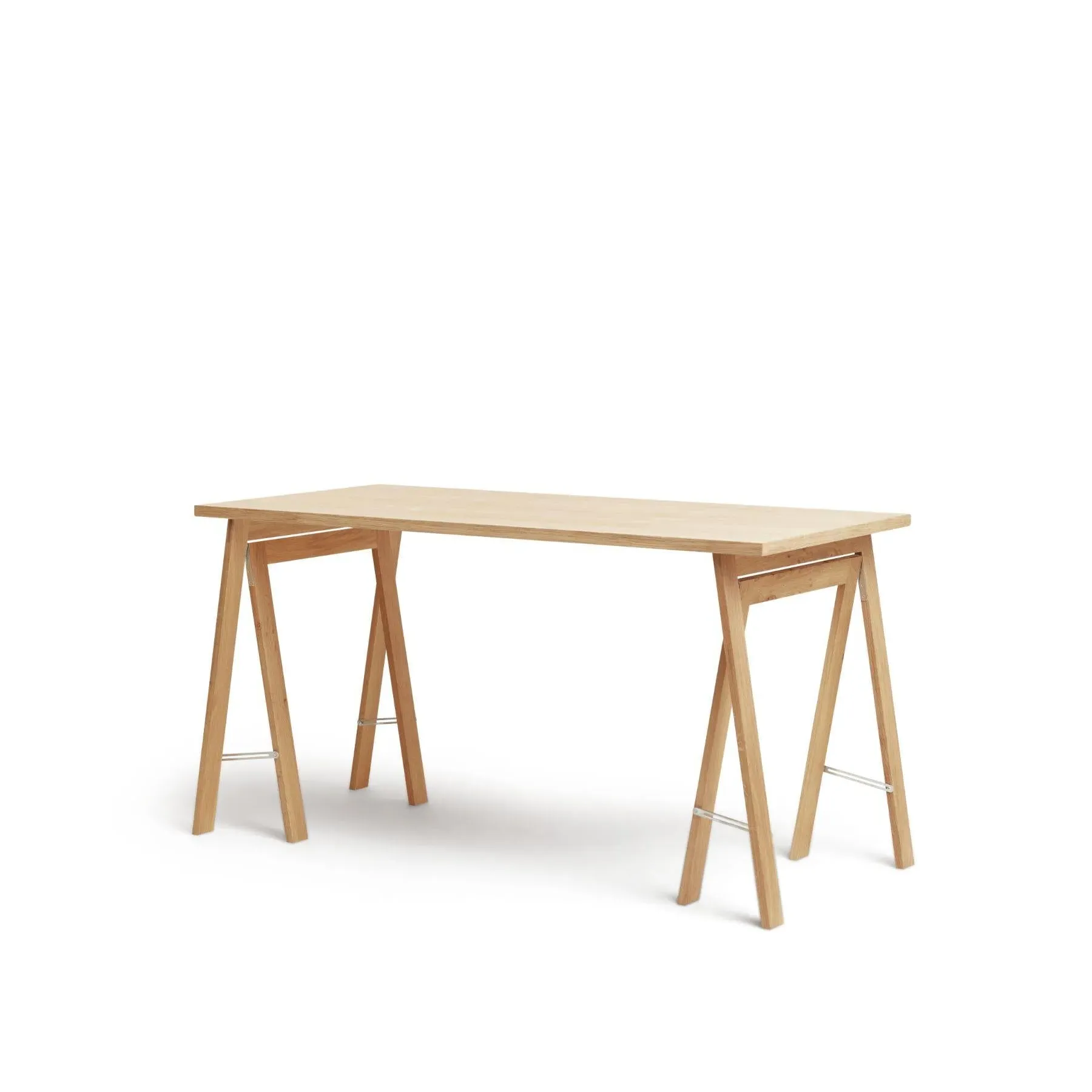 Linear Rectangular Dining Table Top - Oak