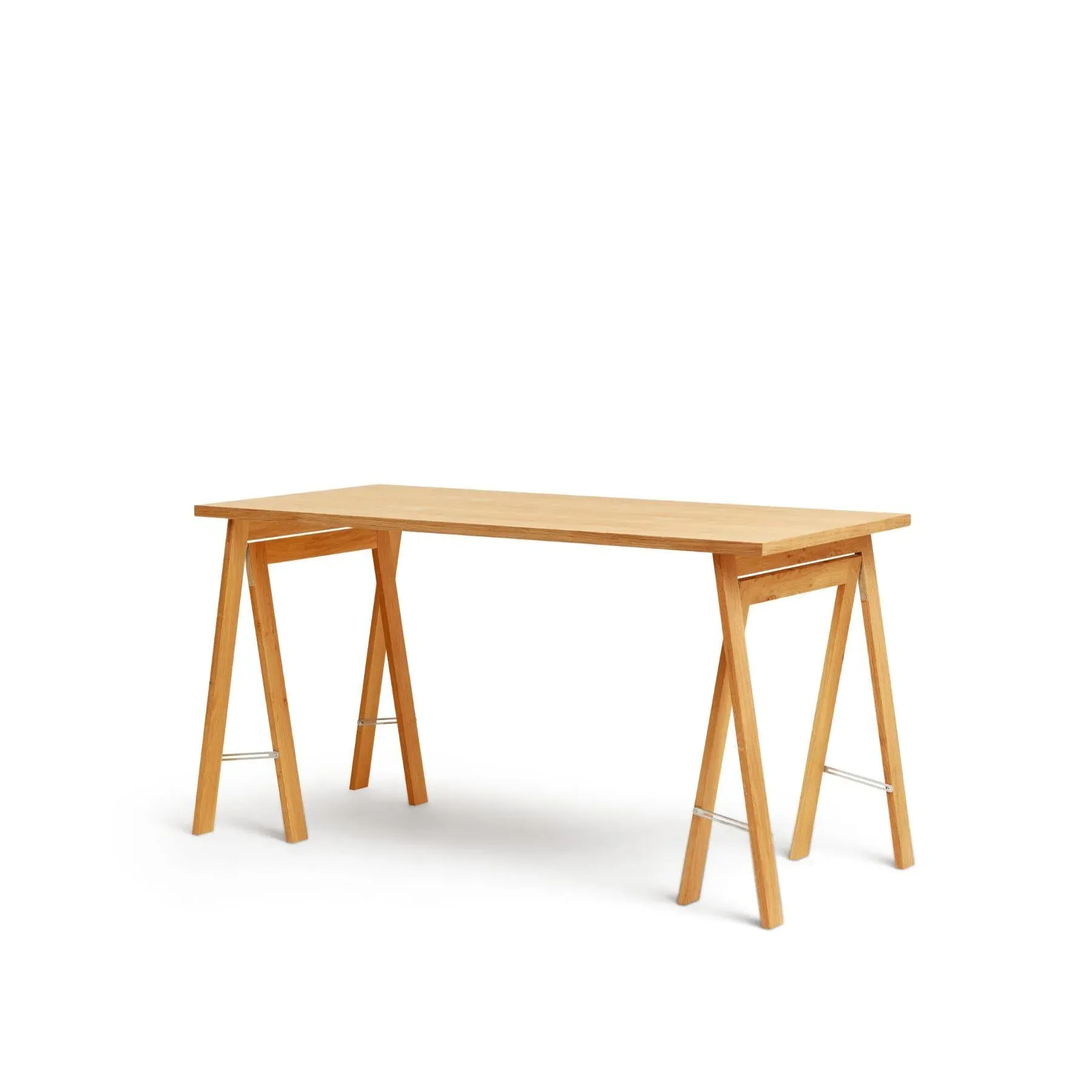 Linear Rectangular Dining Table Top - Oak