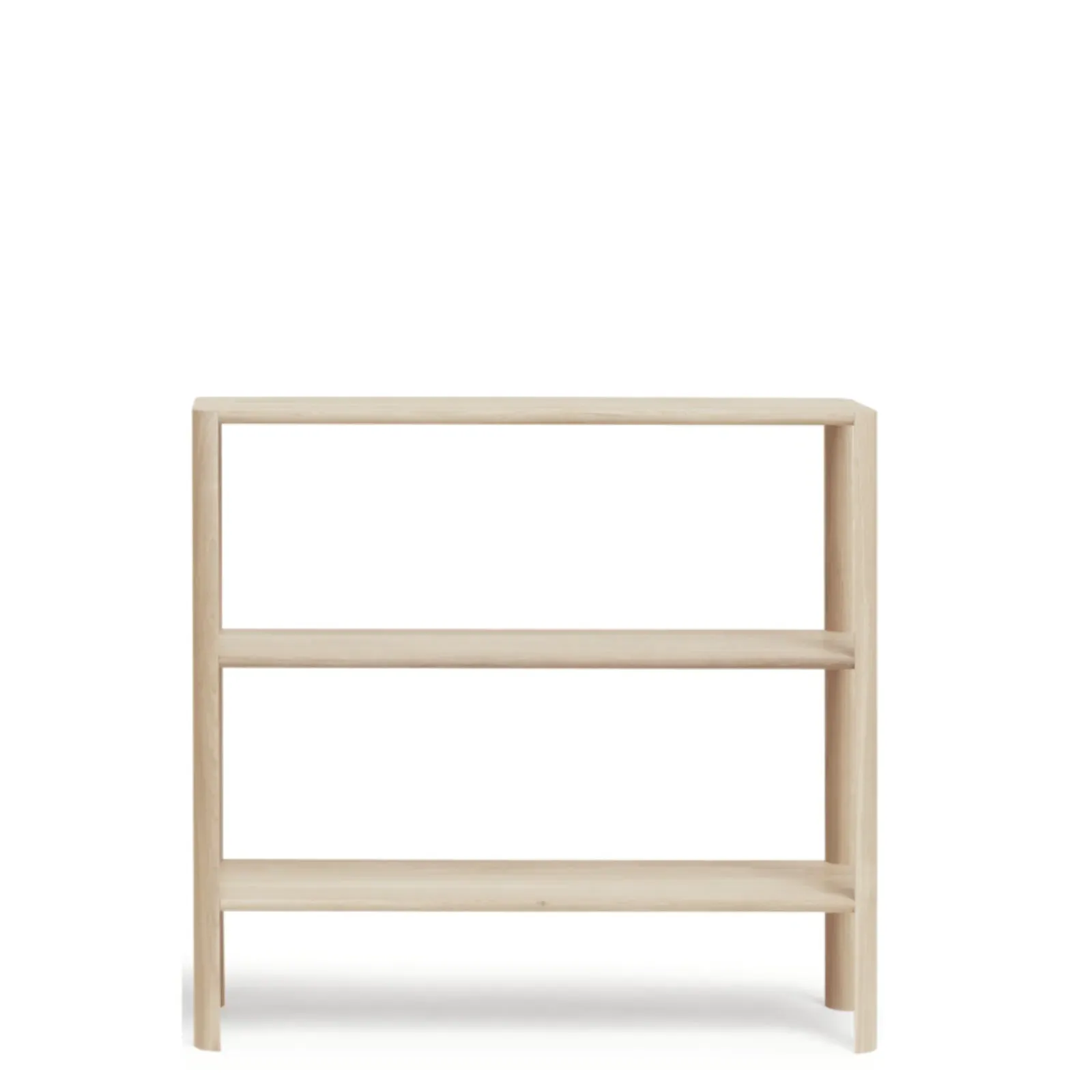 Small 3-Shelf Storage Unit - White, Oak