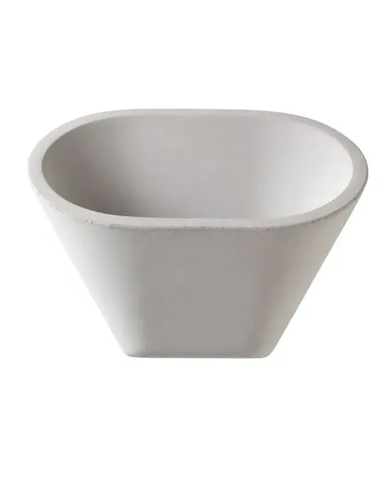 Aplomb Oval Wall Light - Grey, Concrete