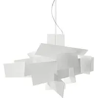 Big Bang Large LED Pendant Light - White, Methacrylate