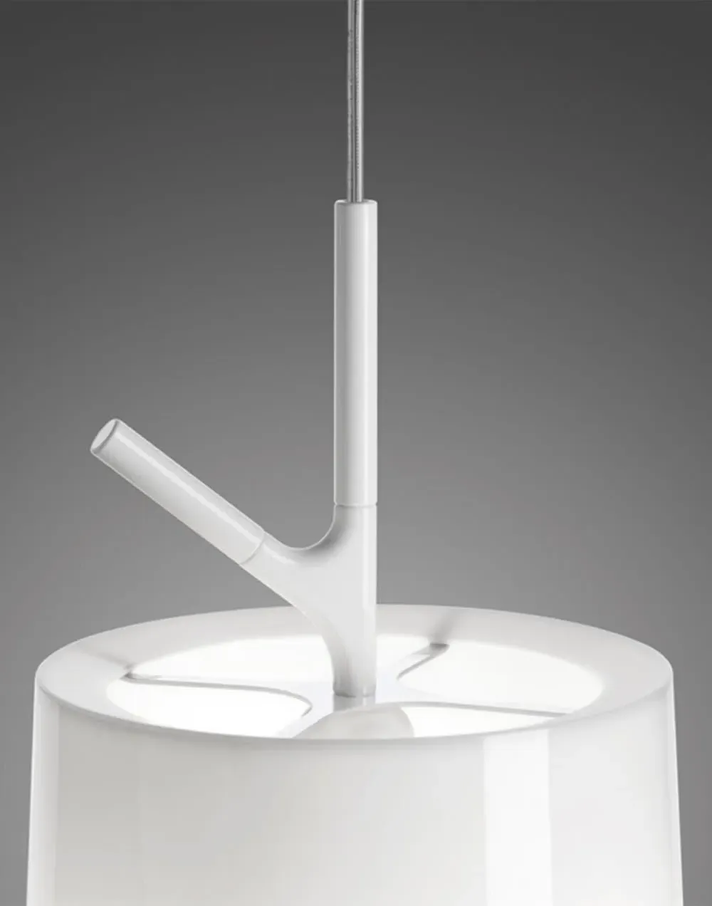 Birdie Large Pendant Light - Grey