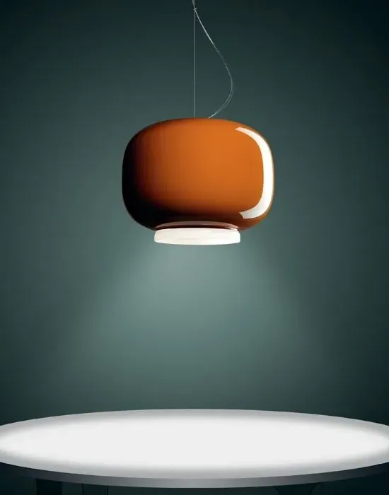 Chouchin 3 Round Pendant Light Halogen - Glass