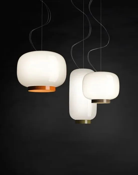 Chouchin Reverse 1 Pendant Light LED Dimmable - Lacquered Glass