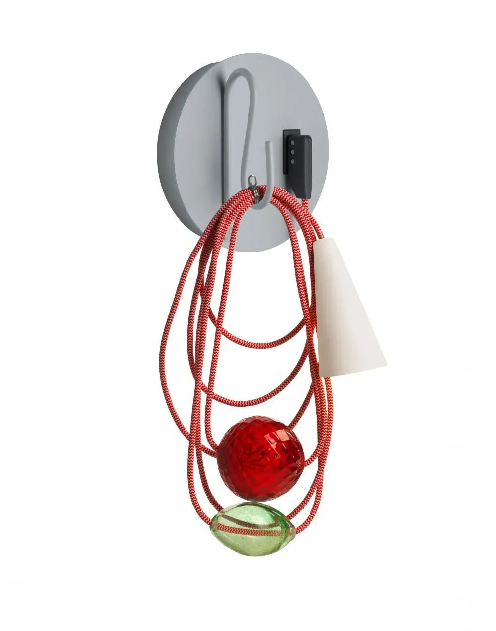 Filo Wall Light - Red, White Cable image