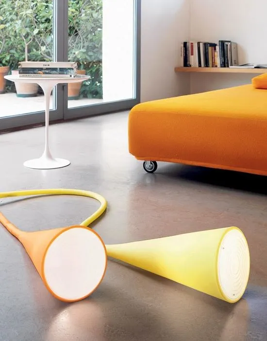 Flexible Table Light - Yellow, Silicon Rubber