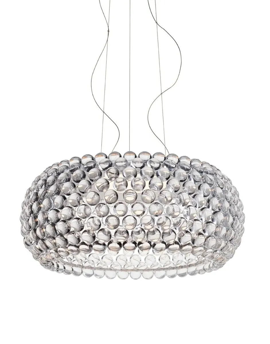 Large Pendant Light LED Non-Dimmable - Grey