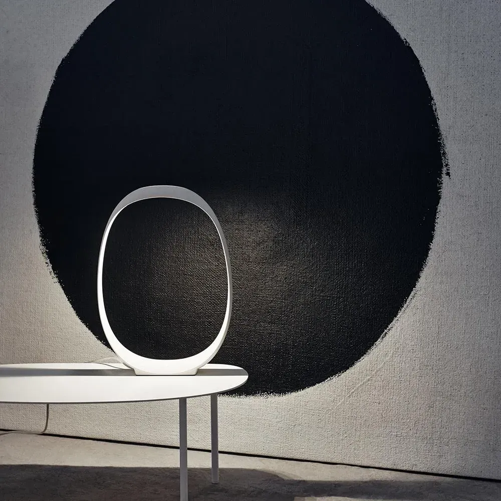 Large Table Lamp with Touch Dimmer - ABS