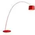 LED Floor Light with Dimmer - Crimson, Fibreglass