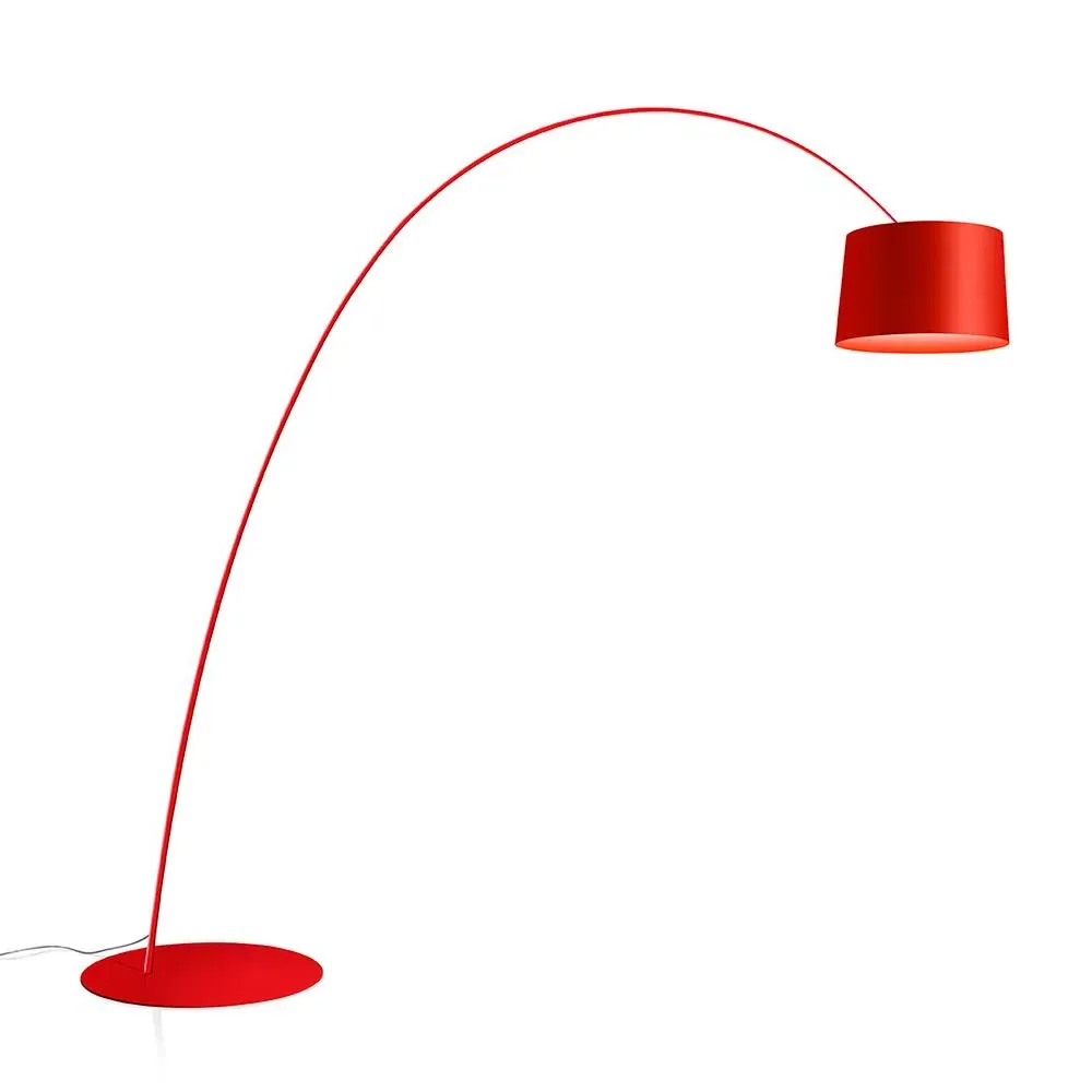 LED Floor Light with Dimmer - Crimson, Fibreglass