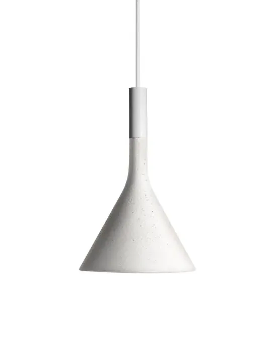 Mini Funnel Pendant Light - Grey, Concrete