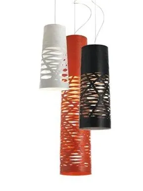 Mini Pendant Light with Braid Design - Grey