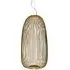 Pendant Light with Cage Shade - Gold, Steel