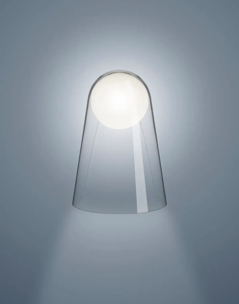 Satellight Wall Light - Clear Glass, Aluminium