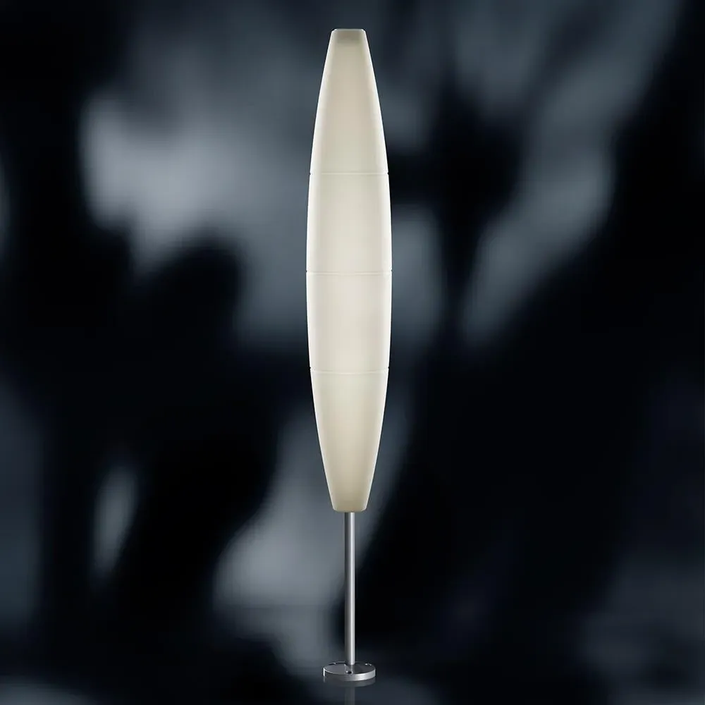 Short Outdoor Floor Light Stake Mount - White