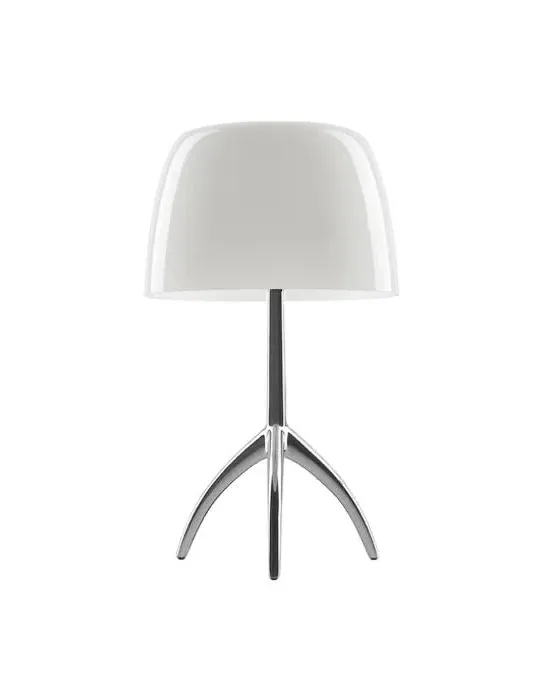 Small Table Lamp - Warm White, Aluminium