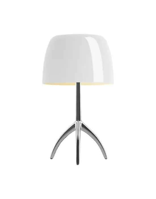 Small Table Lamp - Warm White, Aluminium