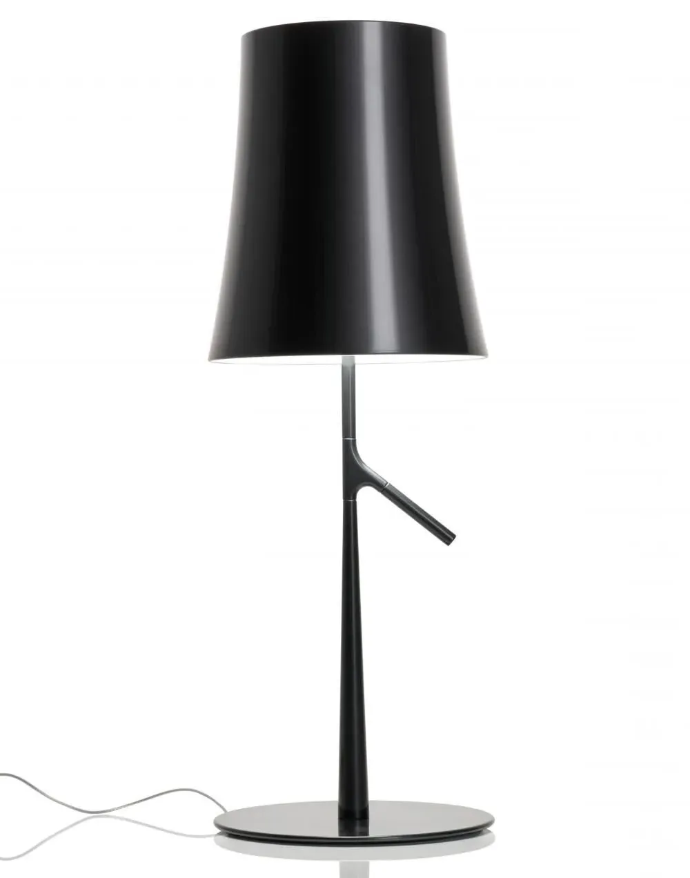 Small Table Lamp with Dimmer - Aqua, Metal