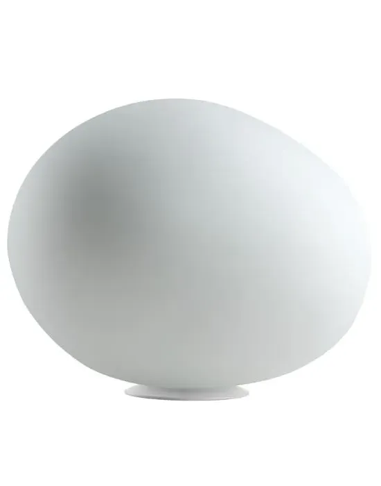 Small Table Light with Switch - White, Metal