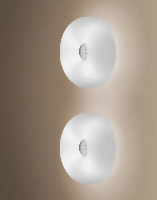 Small Wall/Ceiling Light - Glass, Metal