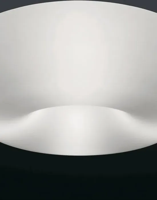 Small Wall/Ceiling Light - Glass, Metal