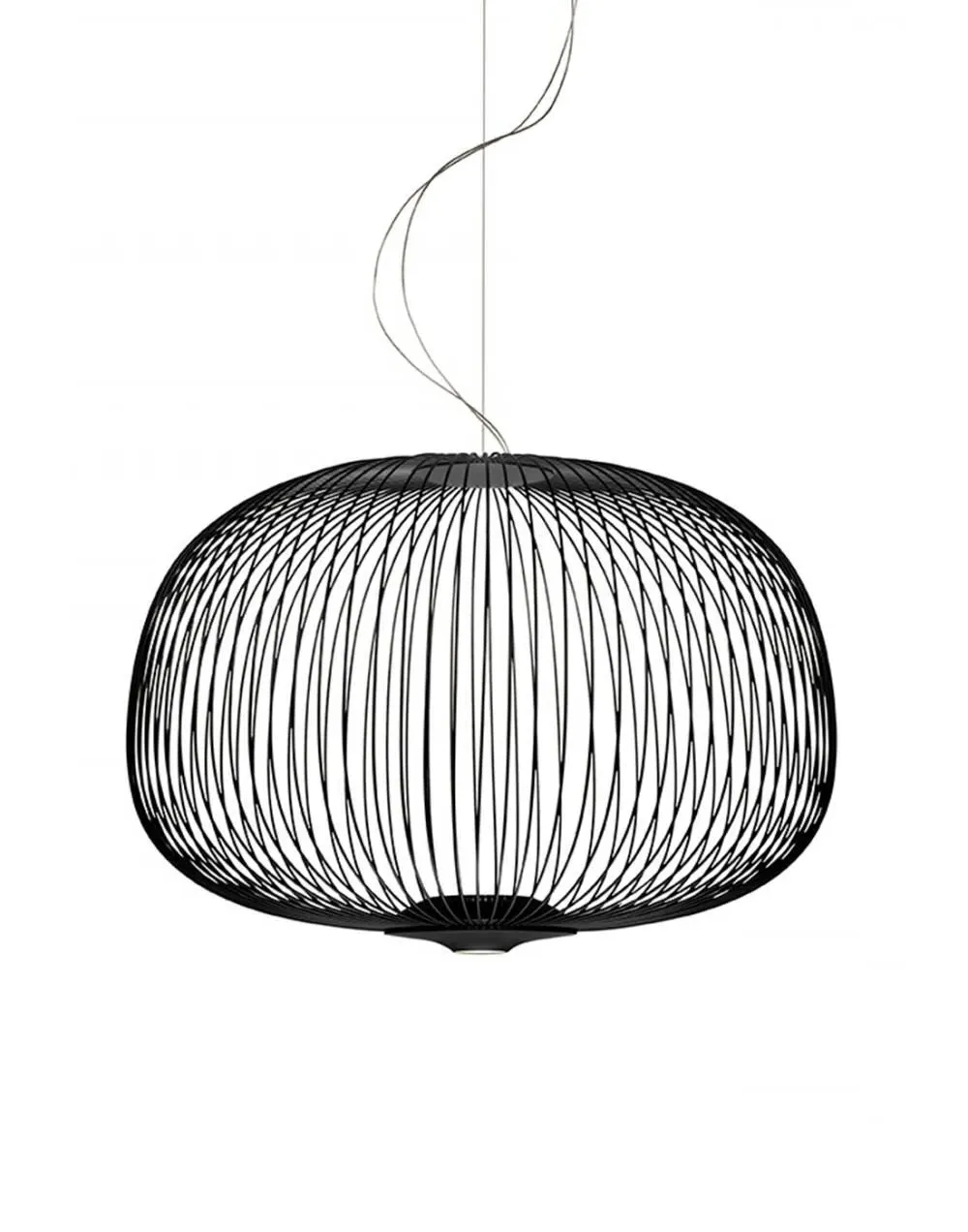 Spokes 3 Pendant Light - White