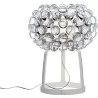 Table Lamp with Jewelled Shade - Transparent