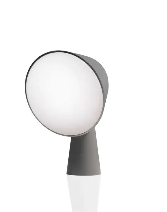 Table Lamp with Lighthouse Design - Grey, ABS