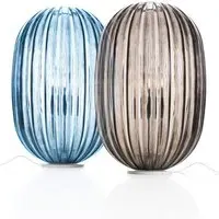 Table Lamp with Switch - Grey, Polycarbonate