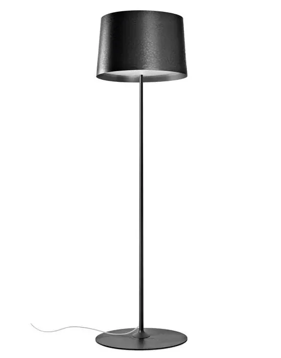 Twiggy Lettura Floor Light - White, Glass Fibre