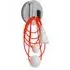 Wall Light with Cable Design - Orange, Mixed