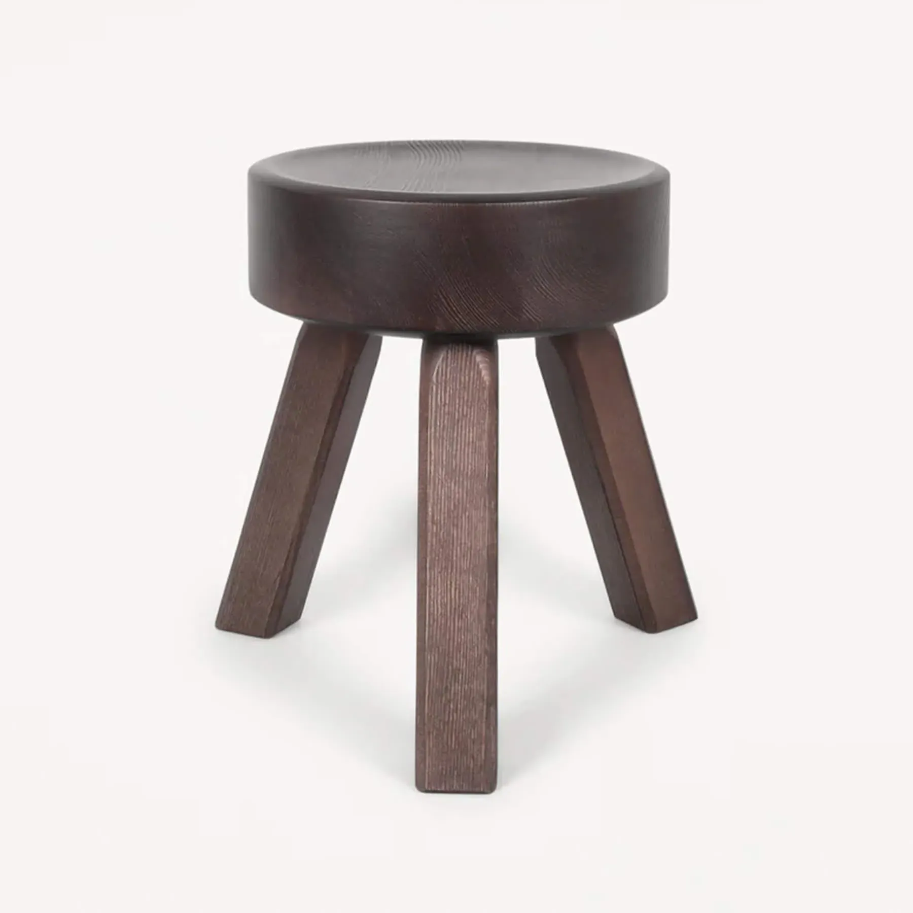 3-Leg Stool Multifunctional - Dark Pine Wood image