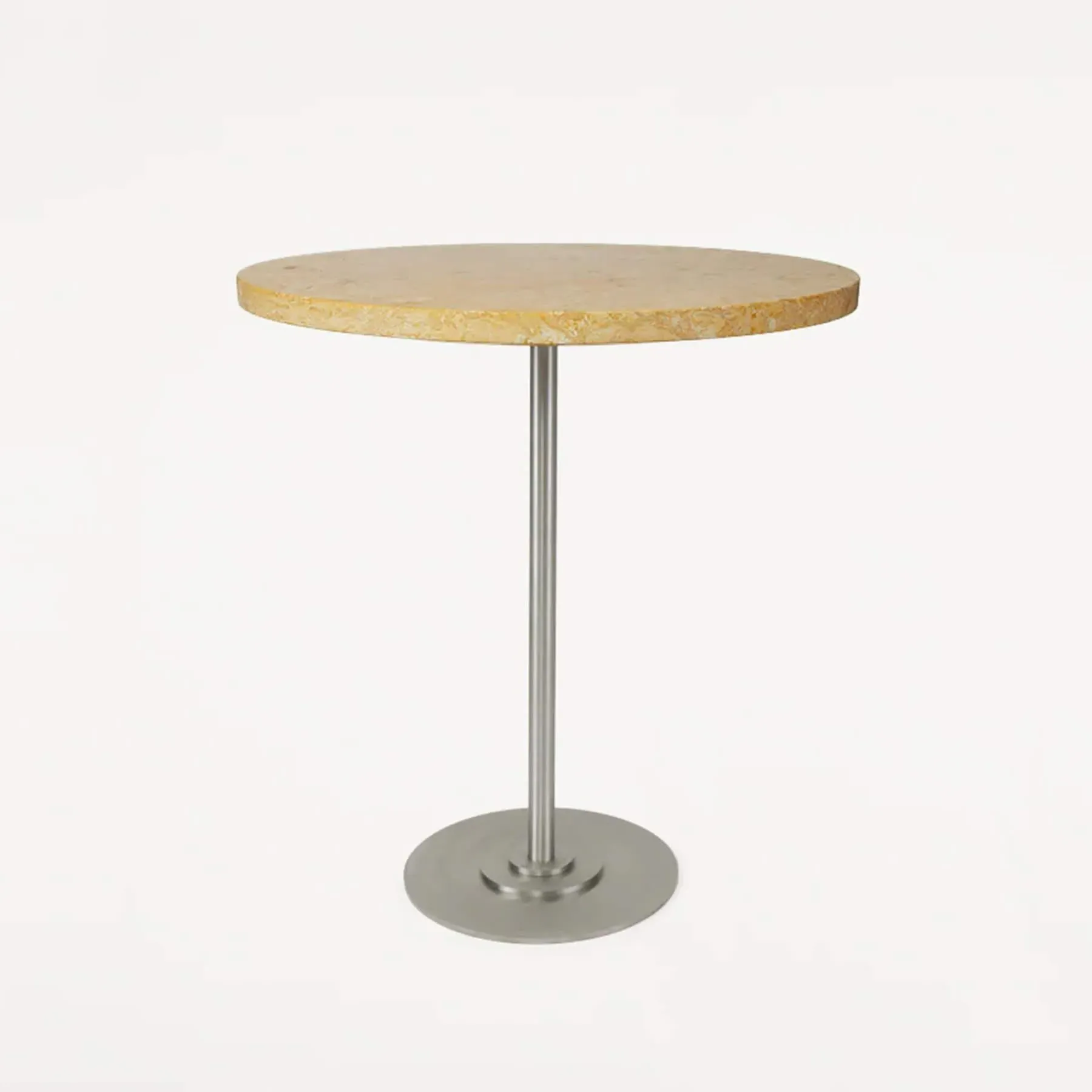 57 Small Round Table - White, Polyethylene