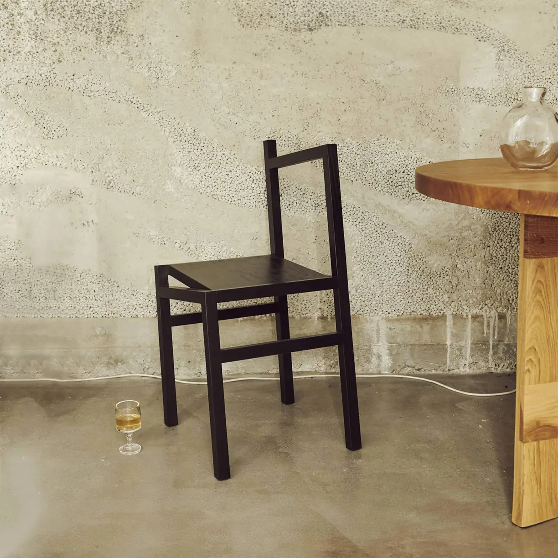 9.5 Degree Dining Chair - Ash Wood