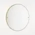 Circle Mirror Large 75cm - Oak, Brass