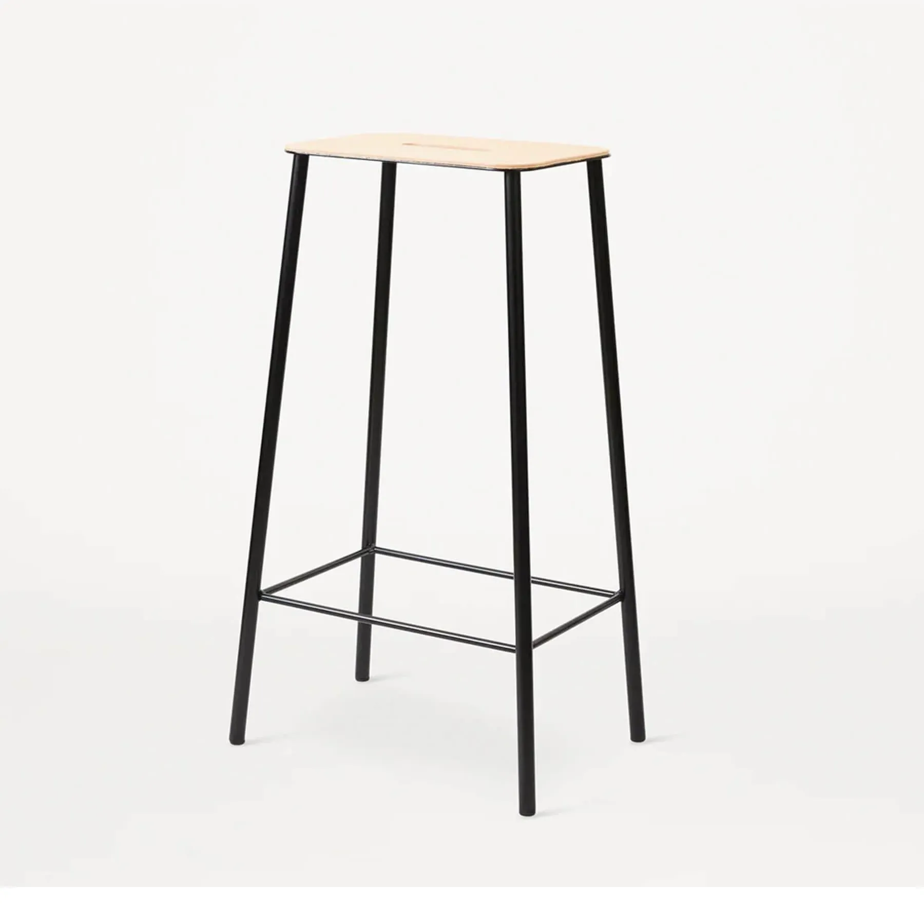 Counter Stool Industrial Design - Oak, Steel