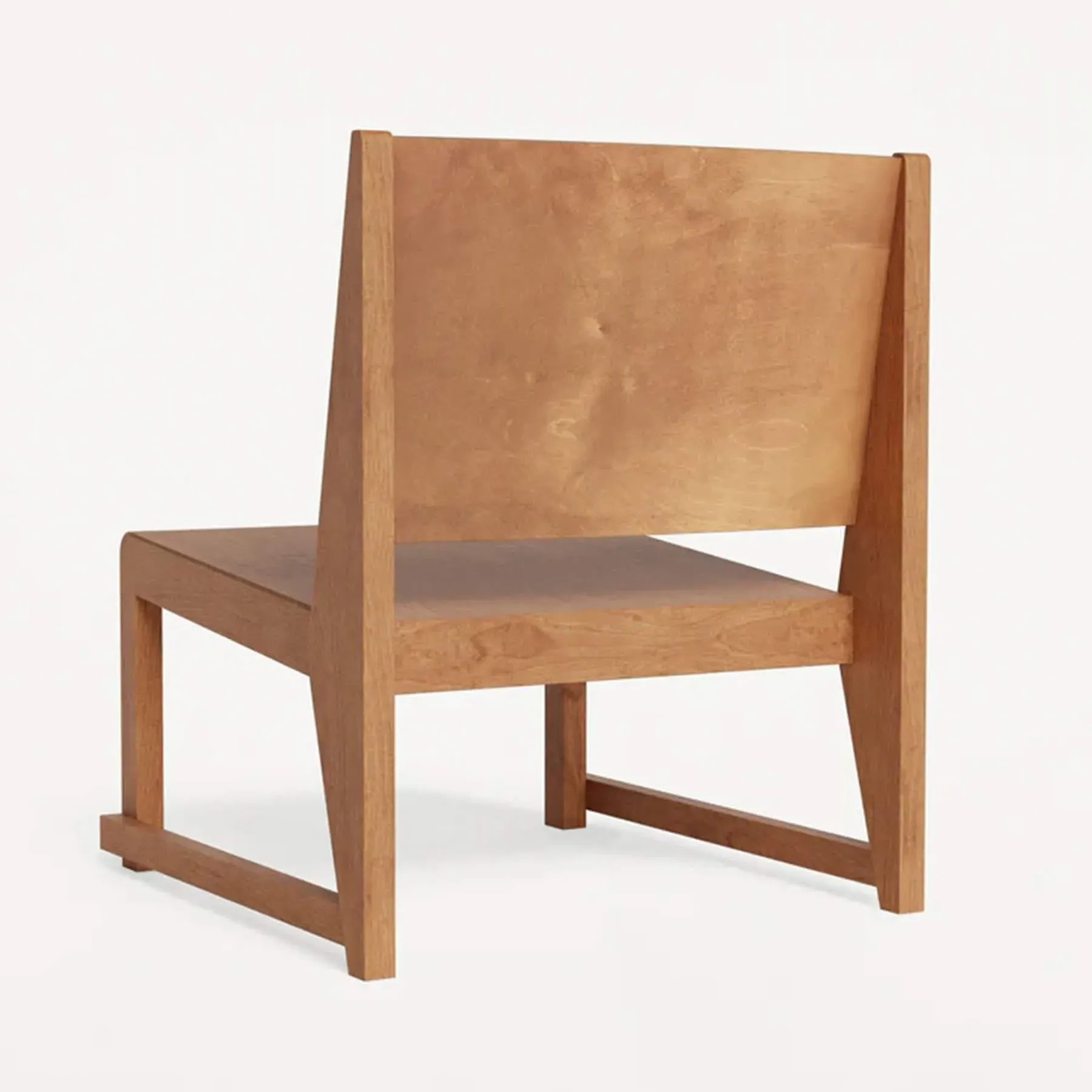 Easy Chair with Mortise Joints - Dark Brown