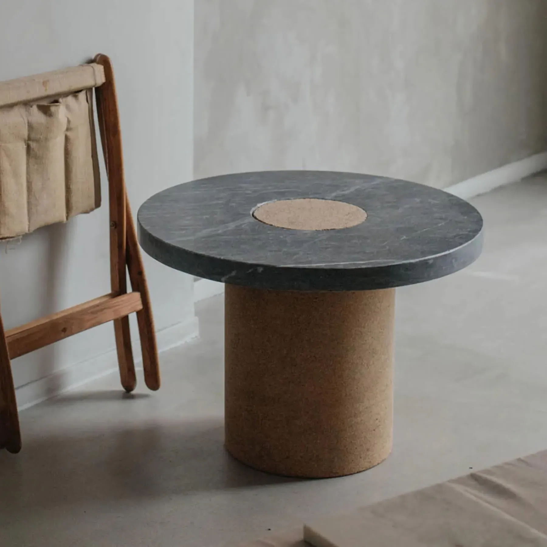 Large Coffee Table - White, Marble