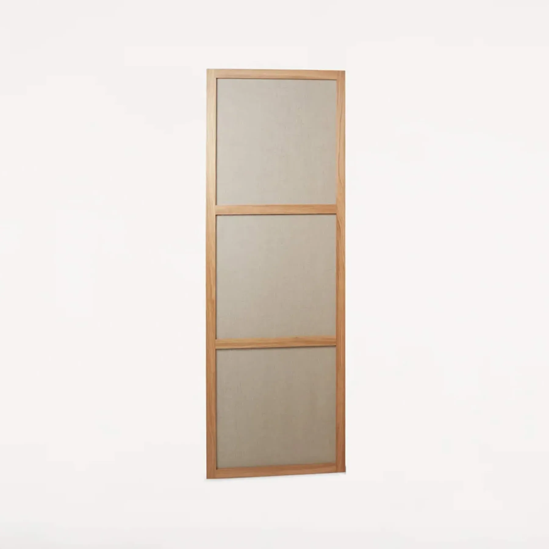 Single Panel Room Divider - Natural, Oak Canvas image
