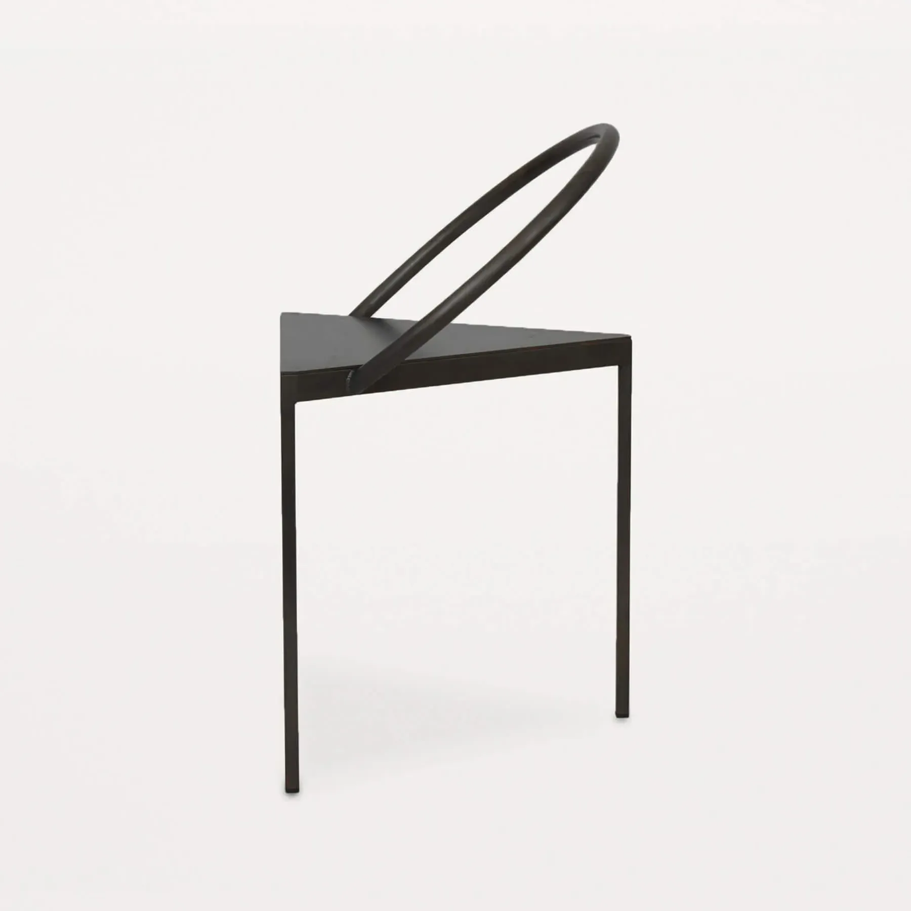 Triangular Dining Chair - Stainless Steel