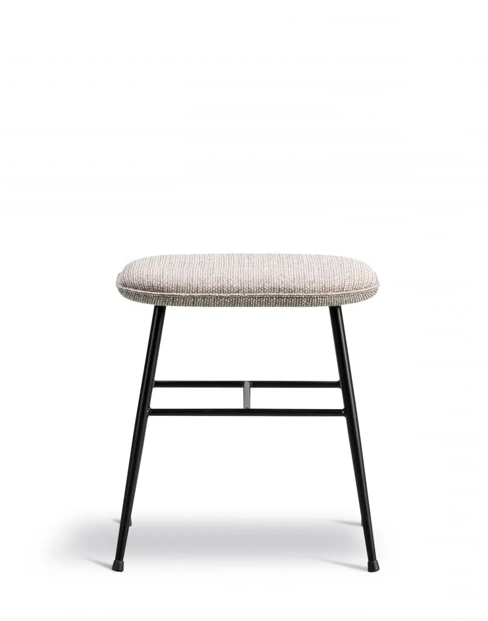 Counter Height Stool with Metal Base - Fabric