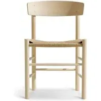 Dining Chair with Woven Seat - Natural, Oak