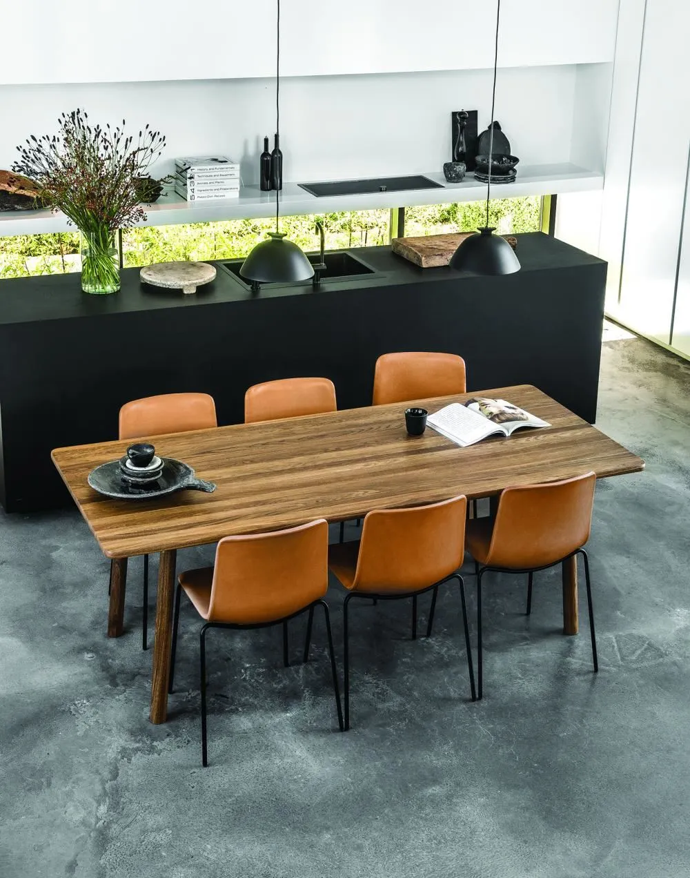 Dining Table - Oak, Solid Wood