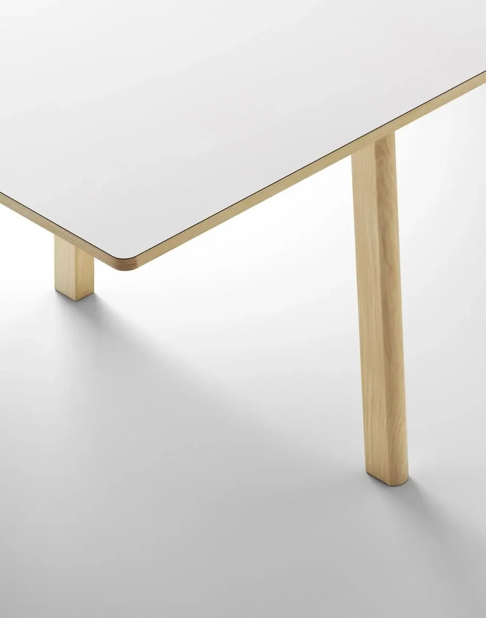 Extendable Dining Table - White, Oak