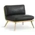 Lounge Suite Chair - Black, Oak