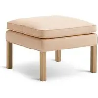 Ottoman with Lacquered Finish - Black, Wood