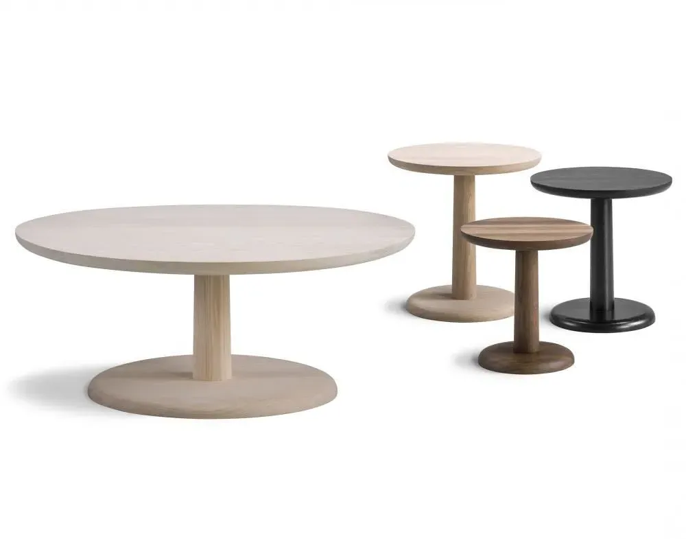 Side Table Model 1280 - Smoked Oak