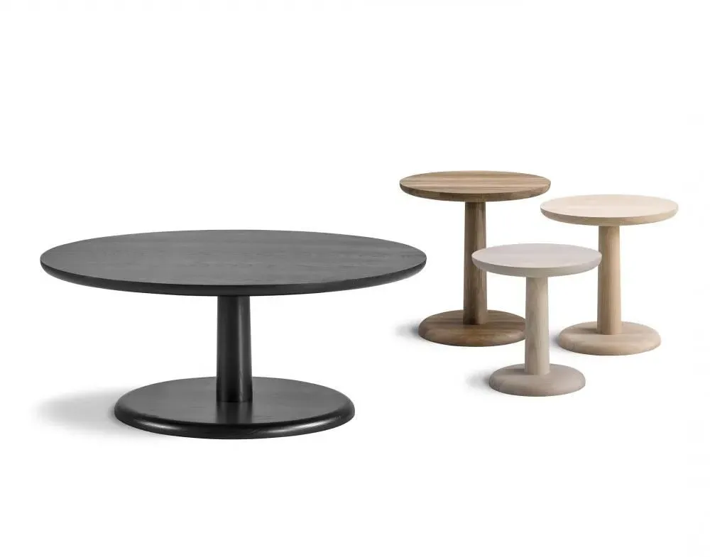 Side Table Model 1280 - Smoked Oak