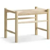 Stool with Paper Cord Seat - Natural, Oak
