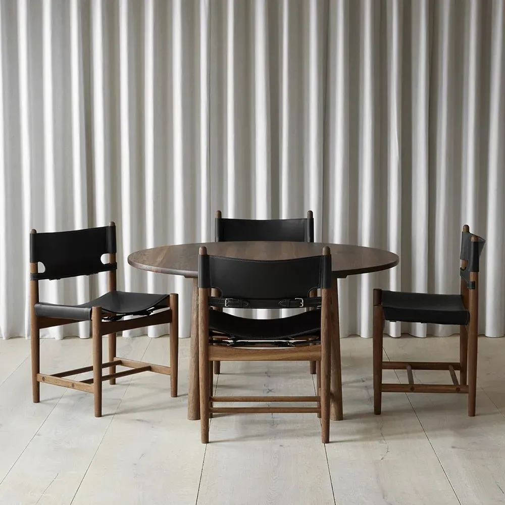 Upholstered Dining Chair - Natural, Leather